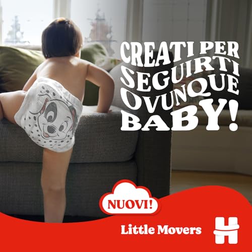 Huggies Pannolini Little Movers, Taglia 5 (11-25 Kg), Confezione da 126 pannolini, Formato Gigapack - Dettaglio recensione 4