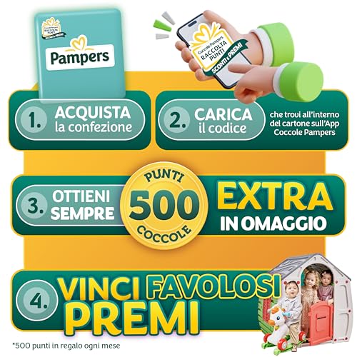 Pampers Baby Dry Mutandino Junior +500 Punti Coccole extra in omaggio, Taglia 5 (12-18 kg), 108 Pannolini (formato scorta) - Prova pratica