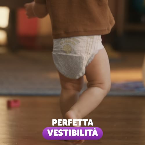 Pampers Penta Progressi Extralarge, Taglia 6, Pacco scorta da 84 Pannolini - Funzionalità e accessori