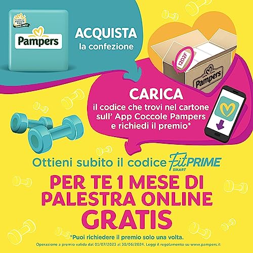 Pampers Progressi & Fit Prime Junior, 108 Pannolini, Taglia 5 (11-25 Kg) - Prova pratica