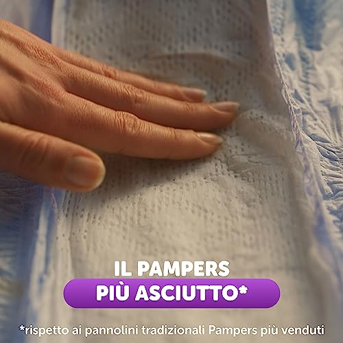 Pampers Progressi & Fit Prime Maxi, 126 Pannolini, Taglia 4 (7-18 Kg) - Funzionalità e accessori