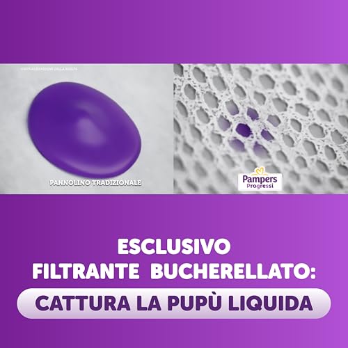 Pampers Progressi Mini +500 Punti Coccole extra in omaggio, Taglia 2 (3-6 kg), 112 Pannolini (formato scorta) - Dettaglio recensione 4