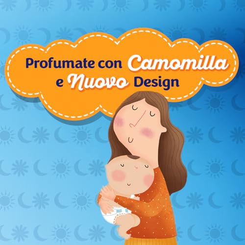 Pampers SALVIETTE Sole e Luna Salviette, Profumate con Camomilla e Nuovo Design, 936 Salviette - Prova pratica