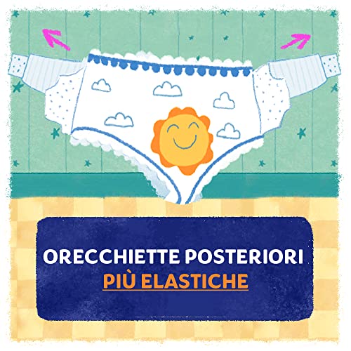 Pampers Sole e Luna Pannolini Extralarge, Taglia 6 (15-30 kg), 78 Pannolini - Prova pratica